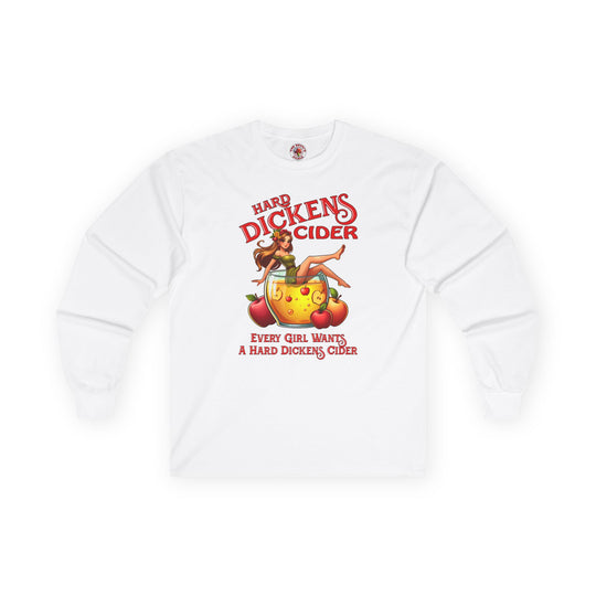 Hard Dickens Cider Long Sleeve Tee