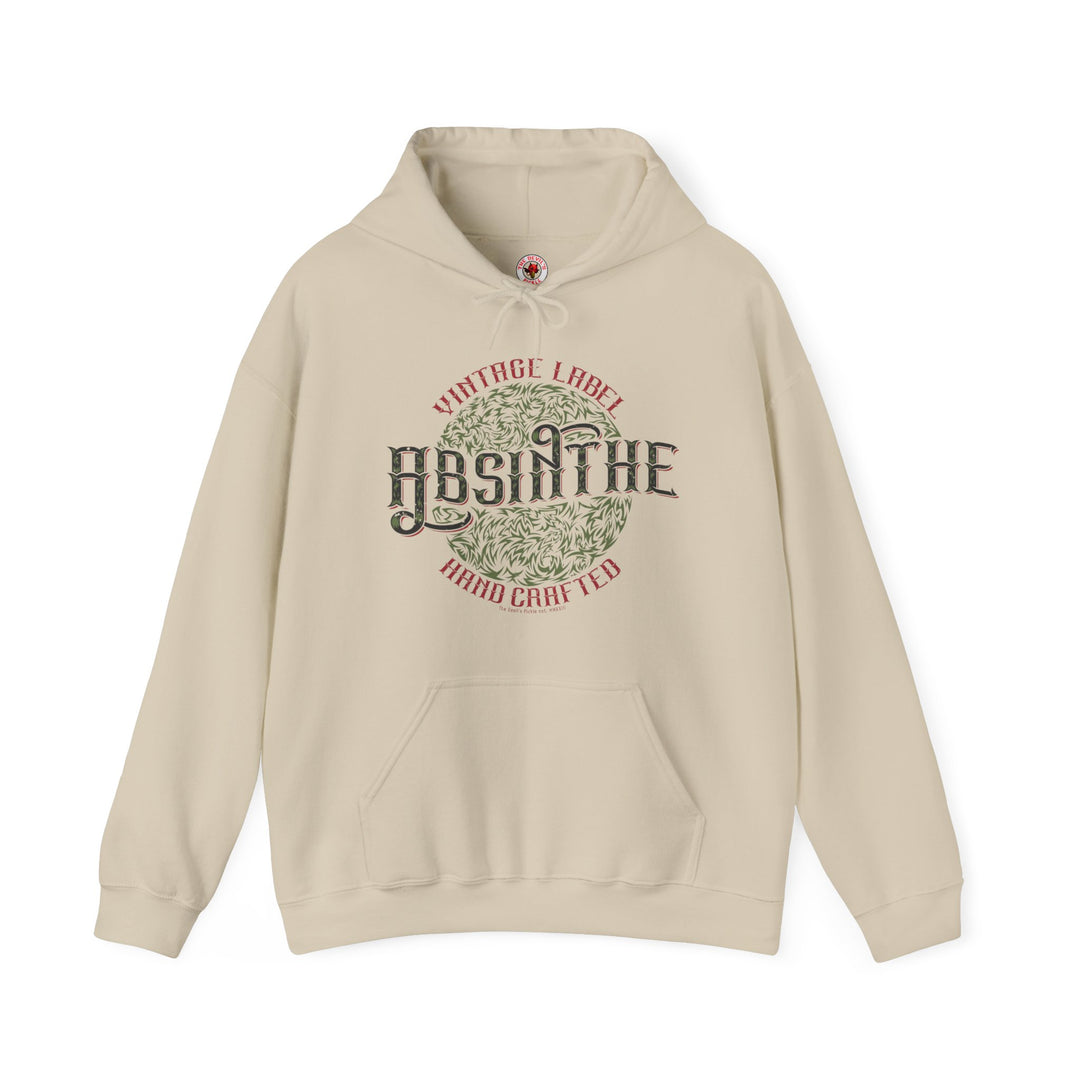 Vintage Label Absinthe Hooded Sweatshirt