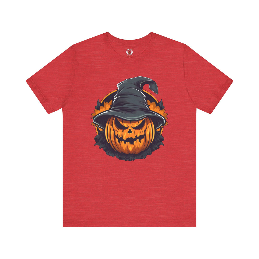 Scary Witch Pumpkin Halloween T-Shirt