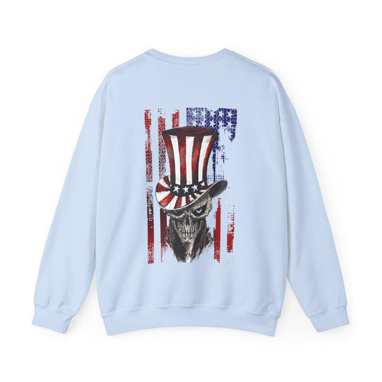 The Devil's Pickle Patriotic Skull Crewneck Sweatshirt