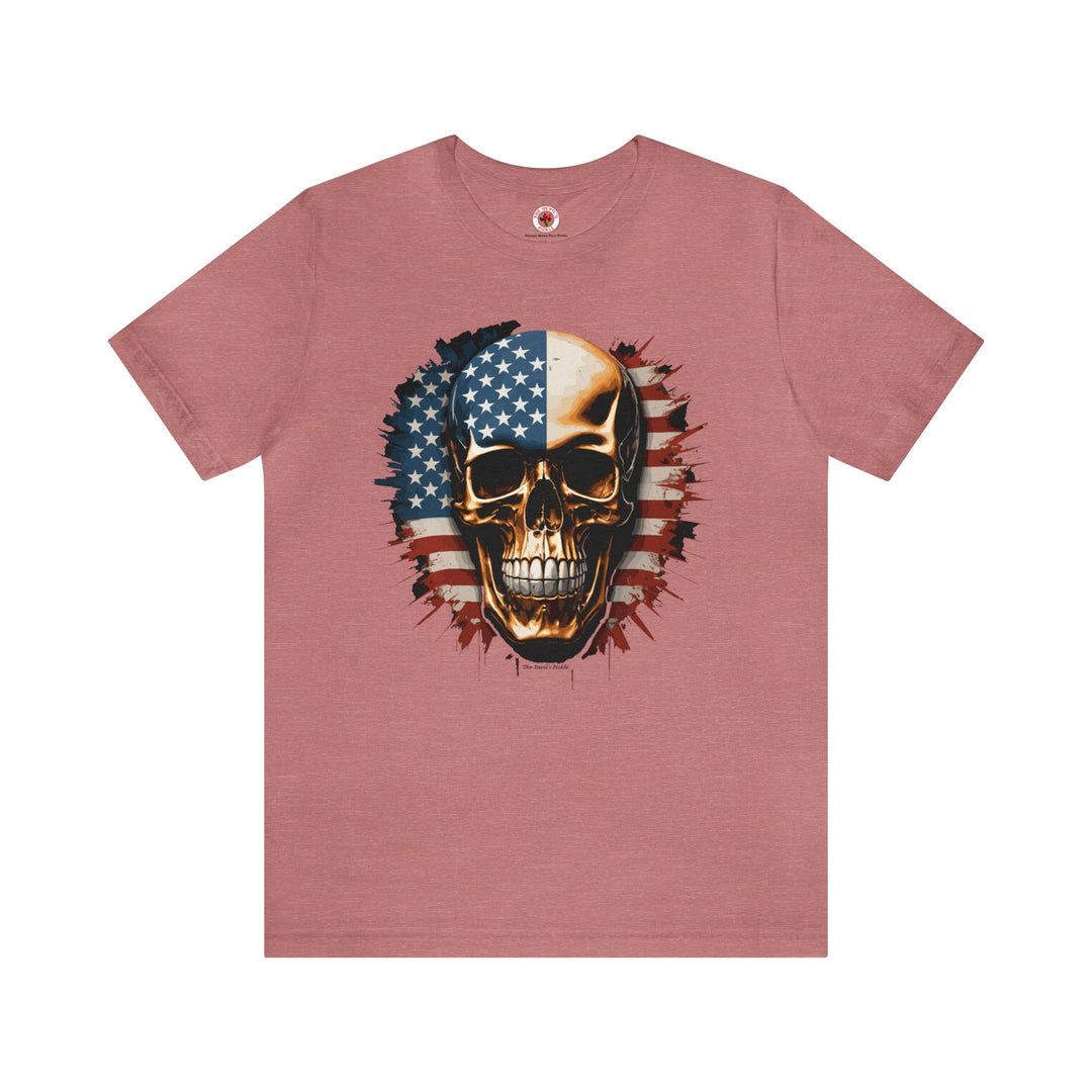 American Flag Skull T-Shirt