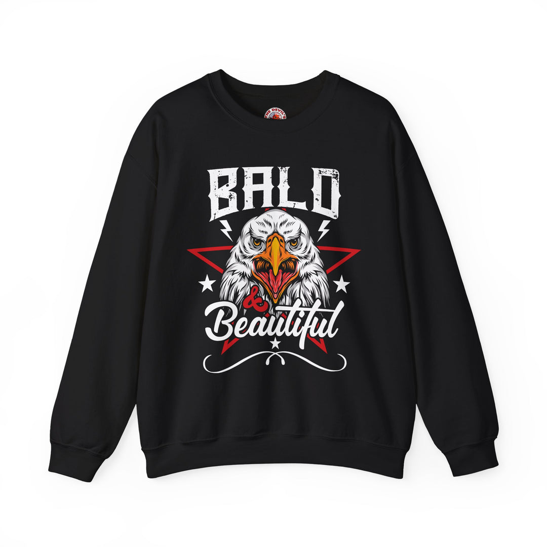Bald And Beautiful Crewneck Sweatshirt