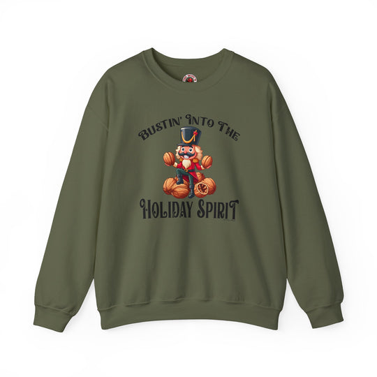 Bustin' Into The Holiday Spirit Crewneck Sweatshirt