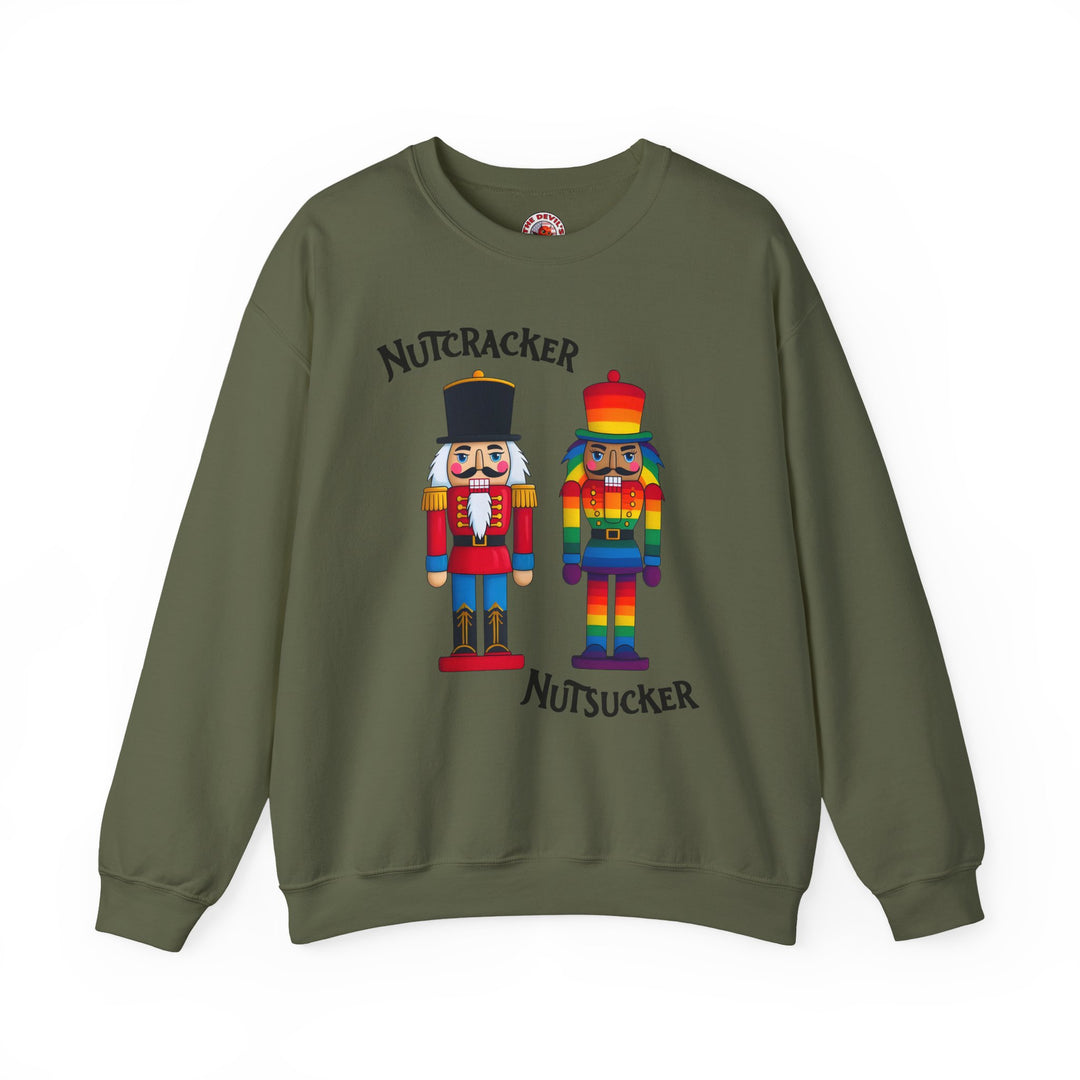 Nutcracker or Nutsucker Crewneck Sweatshirt