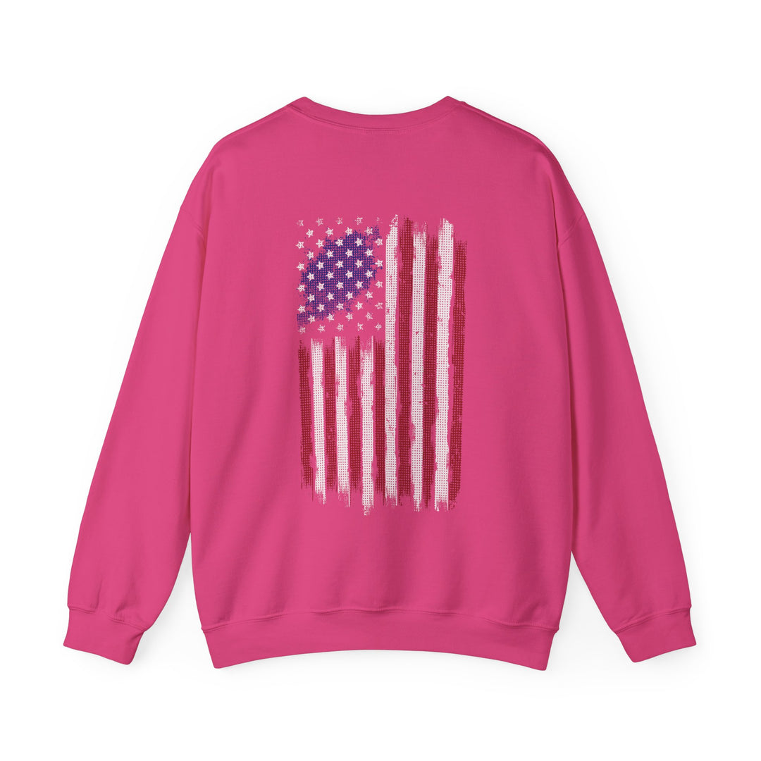 The Devil's Pickle American Flag Crewneck Sweatshirt