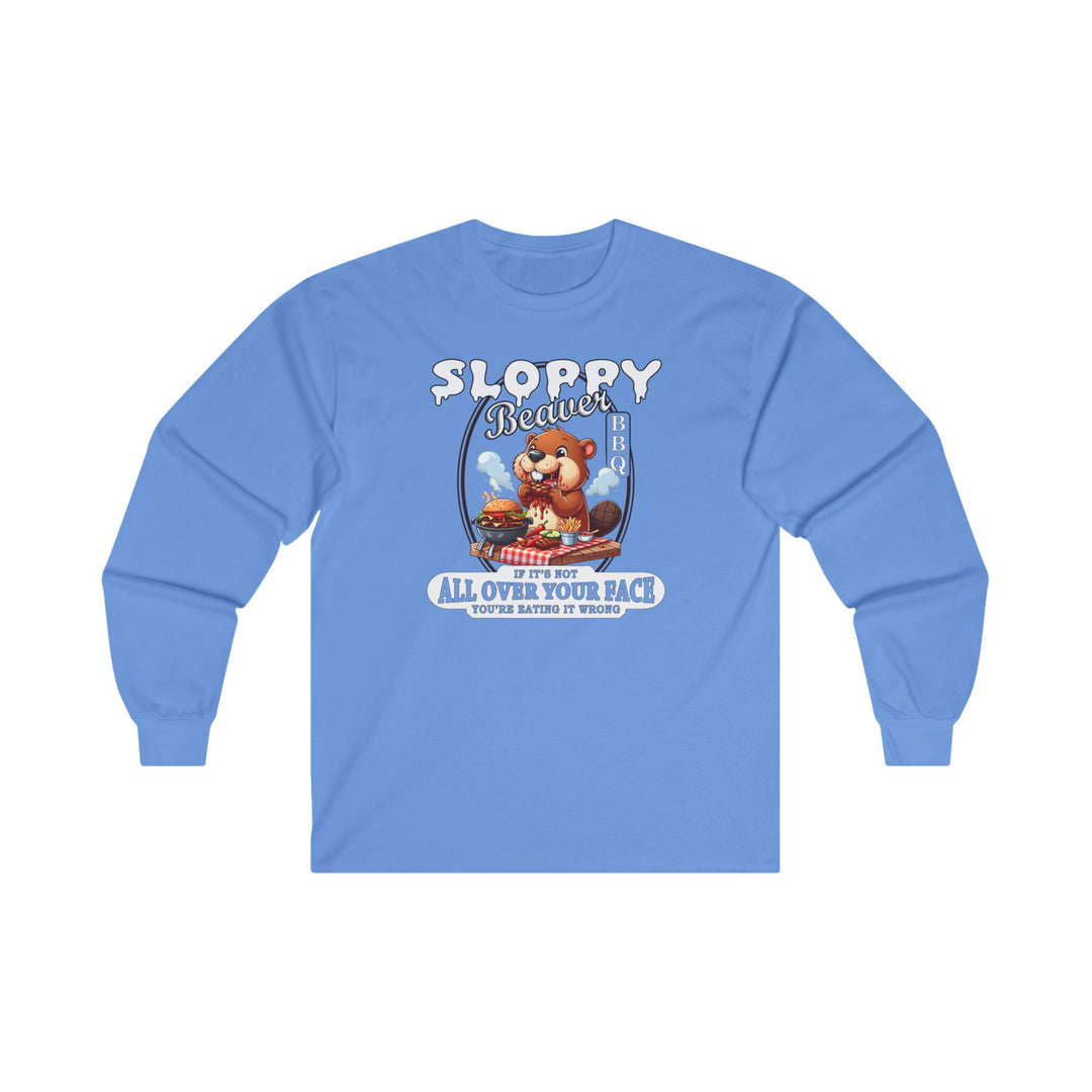 Sloppy Beaver BBQ Long Sleeve Tee