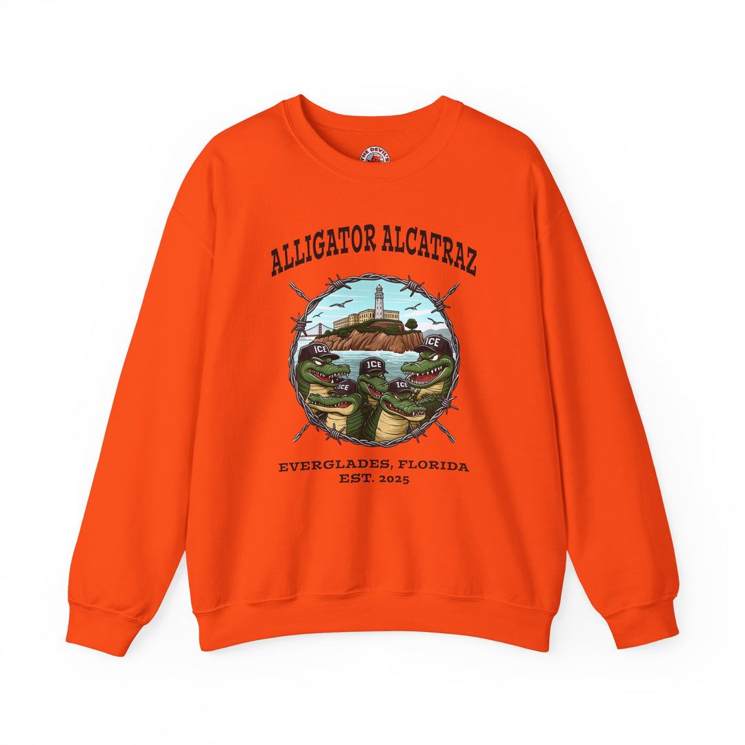 Alligator Alcatraz Crewneck Sweatshirt