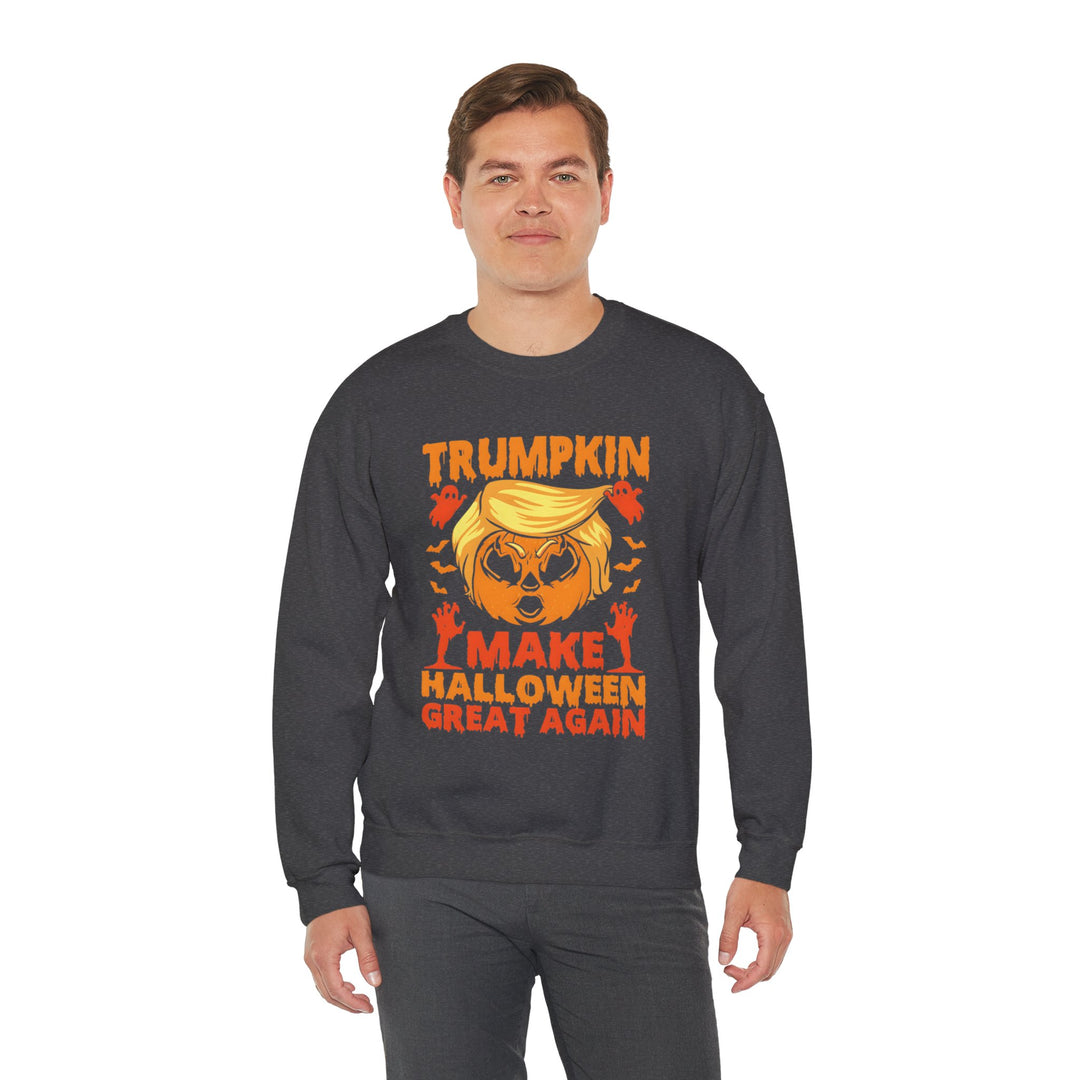 Trumpkin Make Halloween Great Again Crewneck Sweatshirt