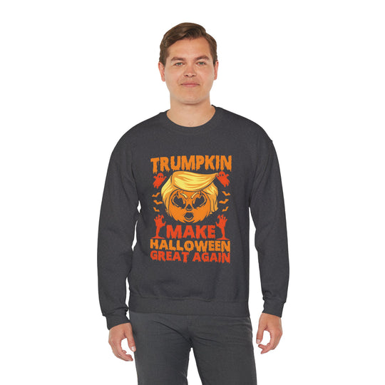 Trumpkin Make Halloween Great Again Crewneck Sweatshirt