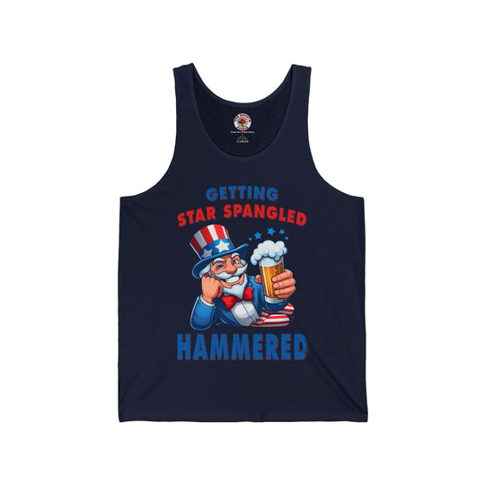 Star Spangled Hammered Tank Top