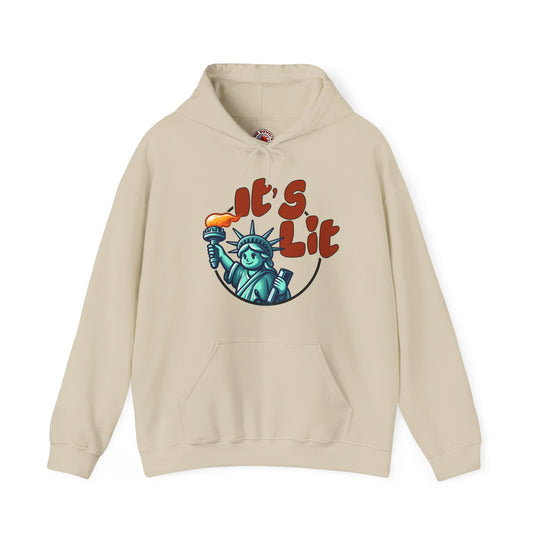 It's Lit Hooded Sweatshirt
