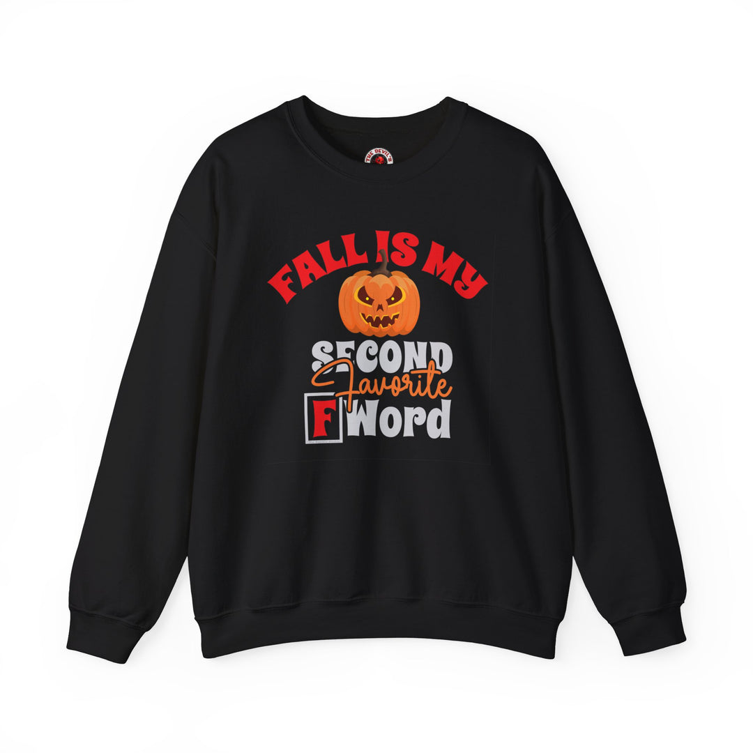 Fall Is My Second Favorite F Word Crewneck Sweatshirt