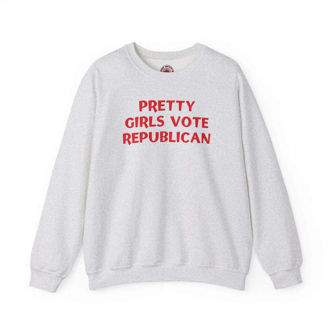 Pretty Girls Vote Republican Crewneck Sweatshirt
