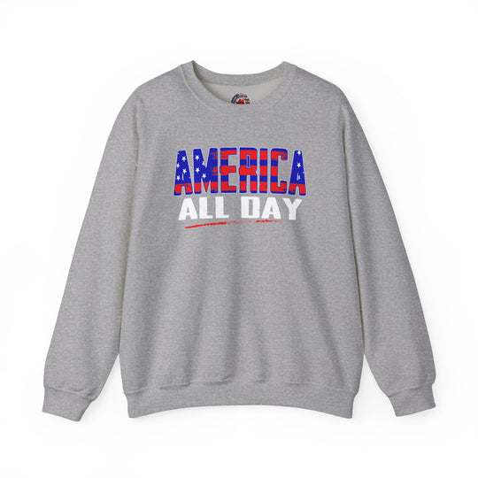 America All Day Crewneck Sweatshirt