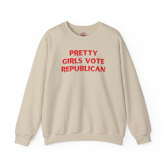 Pretty Girls Vote Republican Crewneck Sweatshirt