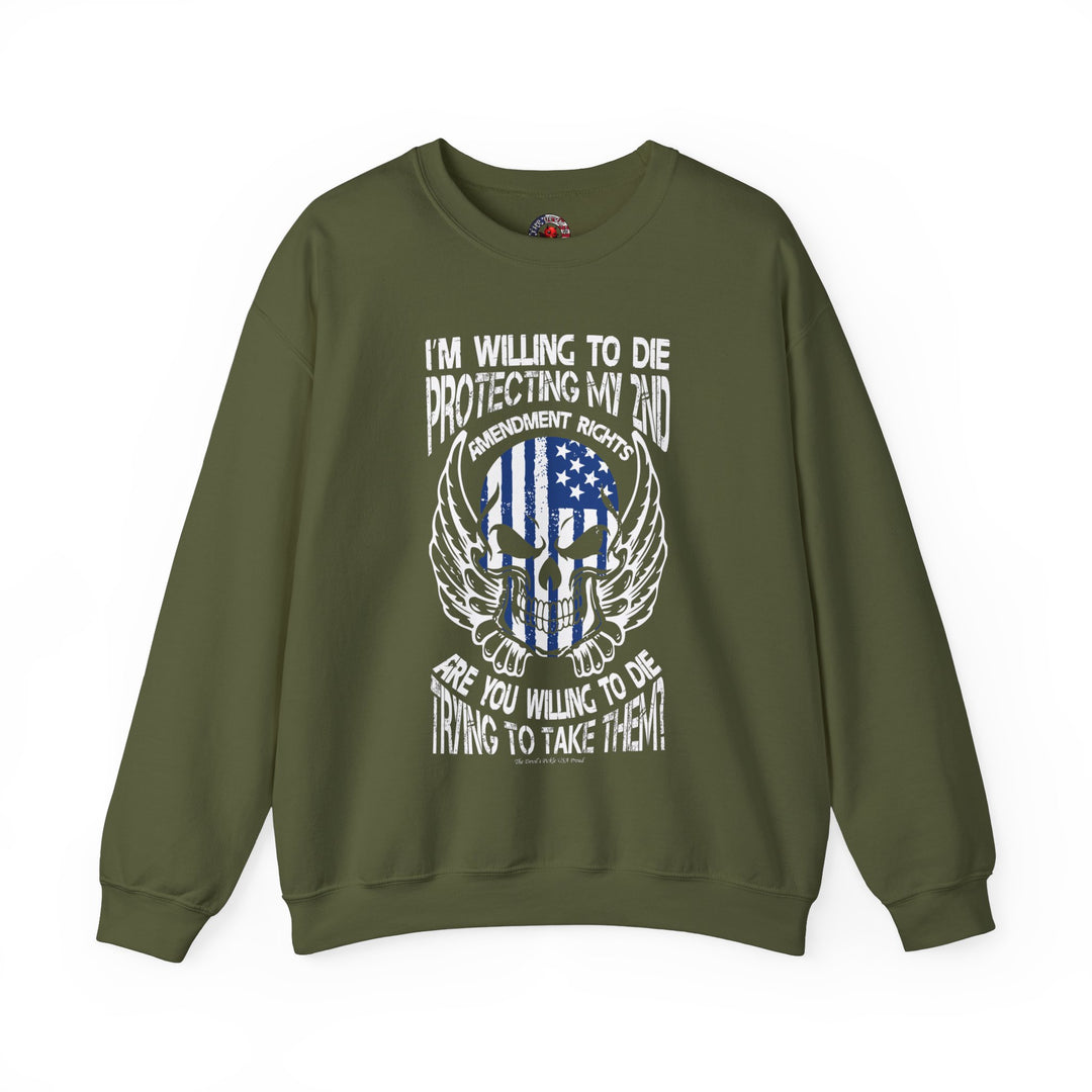 Protecting My 2nd Amendment Rights Crewneck Sweatshirt