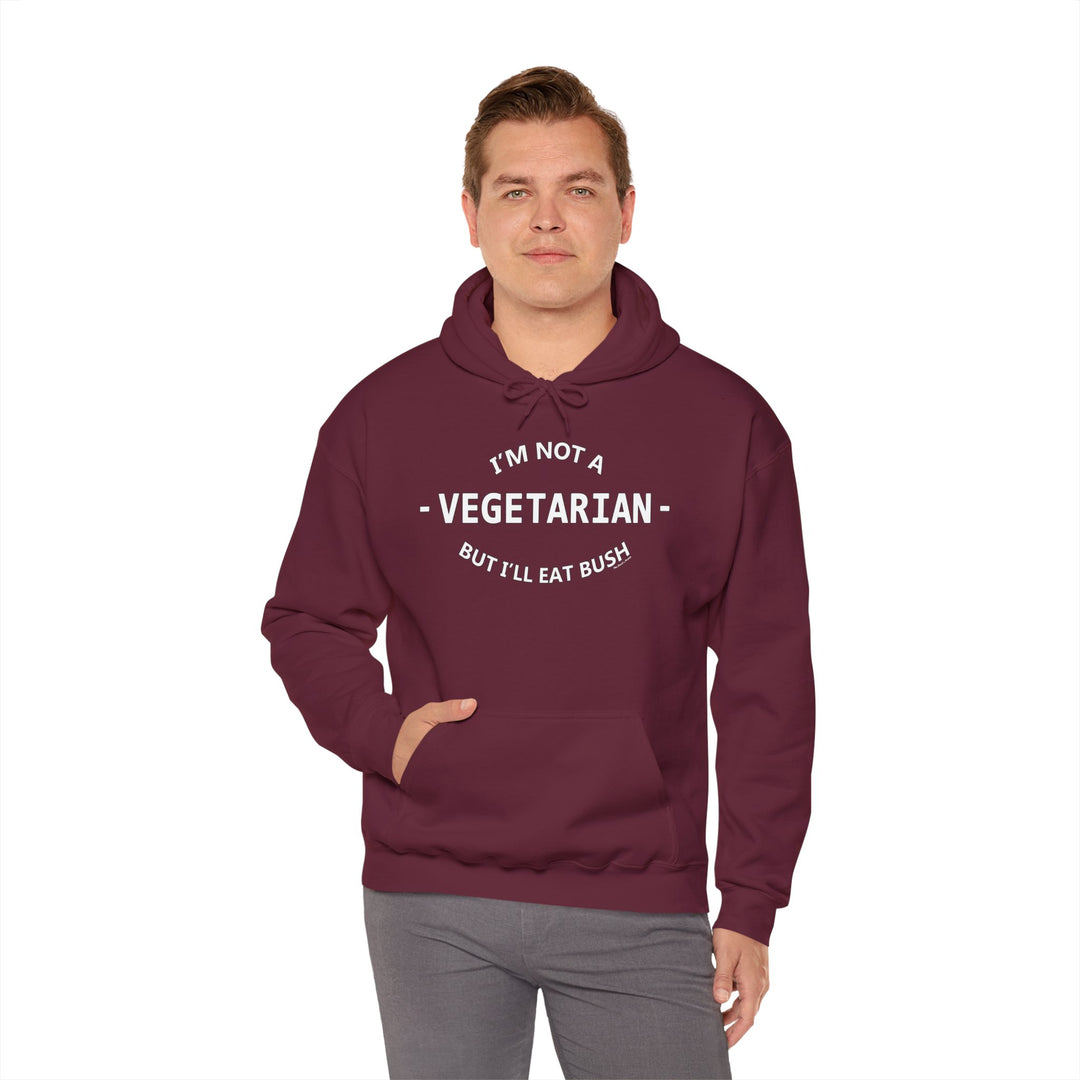 I'm Not A Vegetarian Hooded Sweatshirt