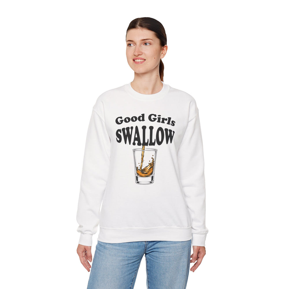 Good Girls Swallow Crewneck Sweatshirt