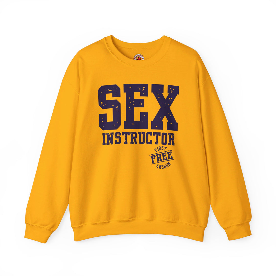 Sex Instructor Crewneck Sweatshirt