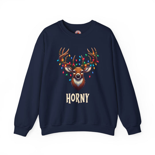 Horny Reindeer Crewneck Sweatshirt
