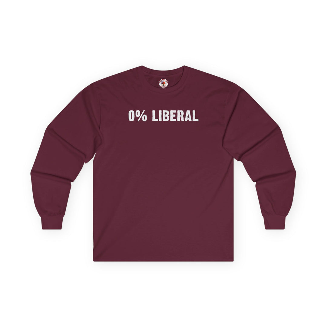 0% Liberal Long Sleeve Tee