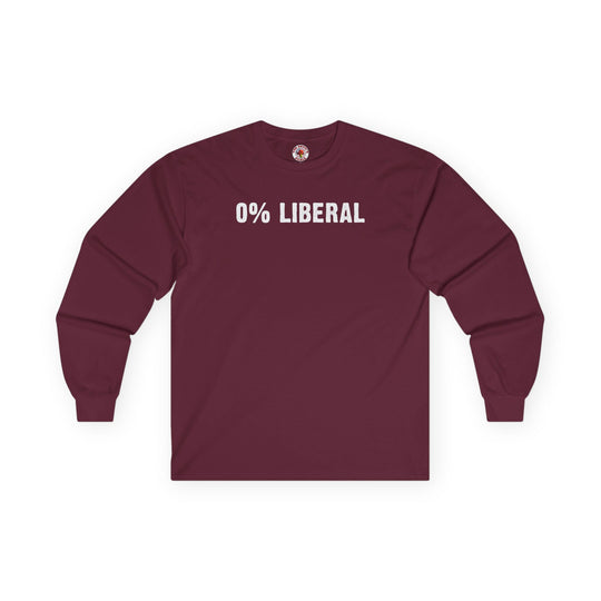 0% Liberal Long Sleeve Tee