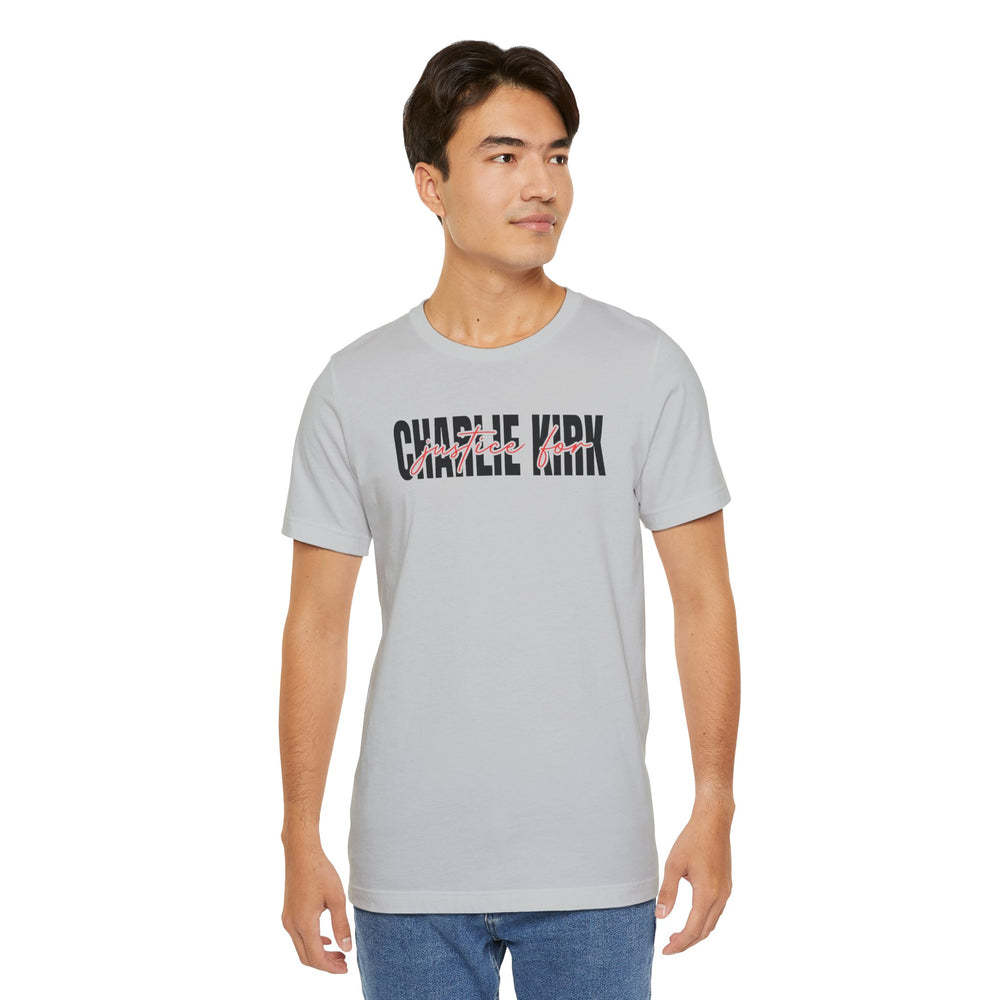 Charlie Kirk Justice T-Shirt