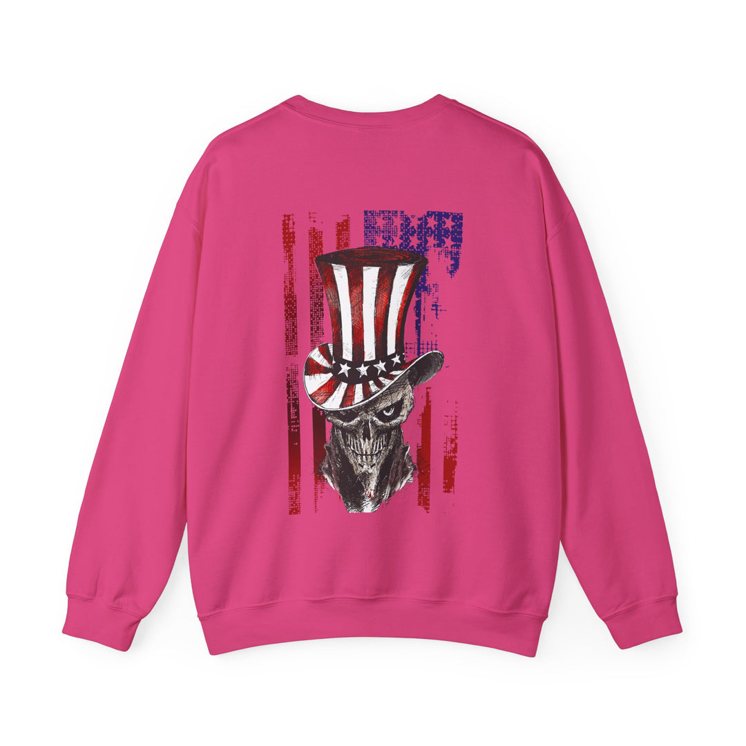 The Devil's Pickle Patriotic Skull Crewneck Sweatshirt