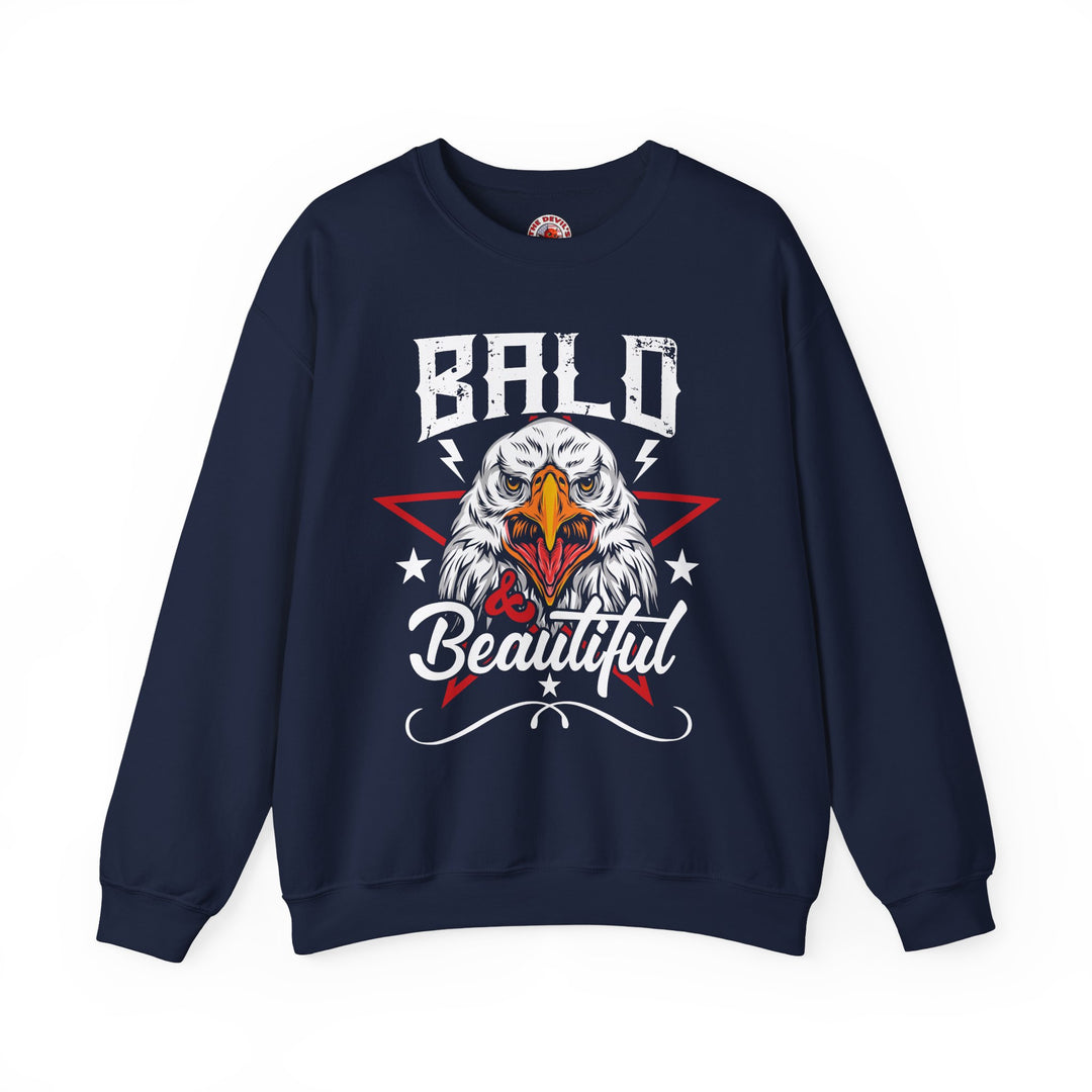 Bald And Beautiful Crewneck Sweatshirt