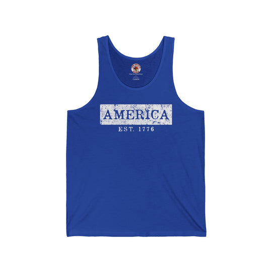 America Est. 1776 Tank Top