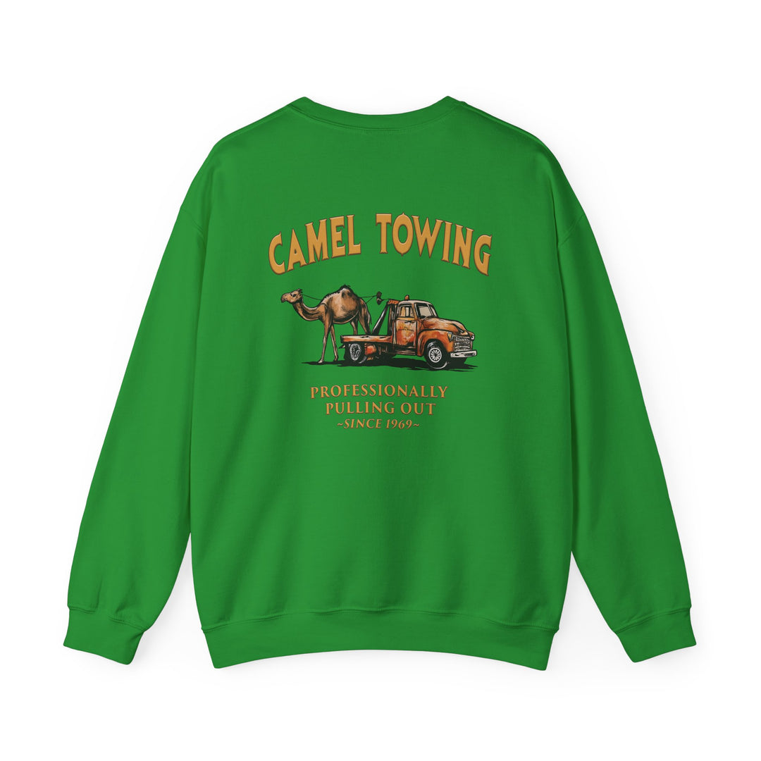 Camel Towing Back Crewneck Sweatshirt