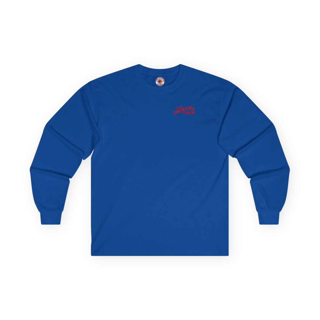 Hard Dickens Cider Front/Back Long Sleeve Tee