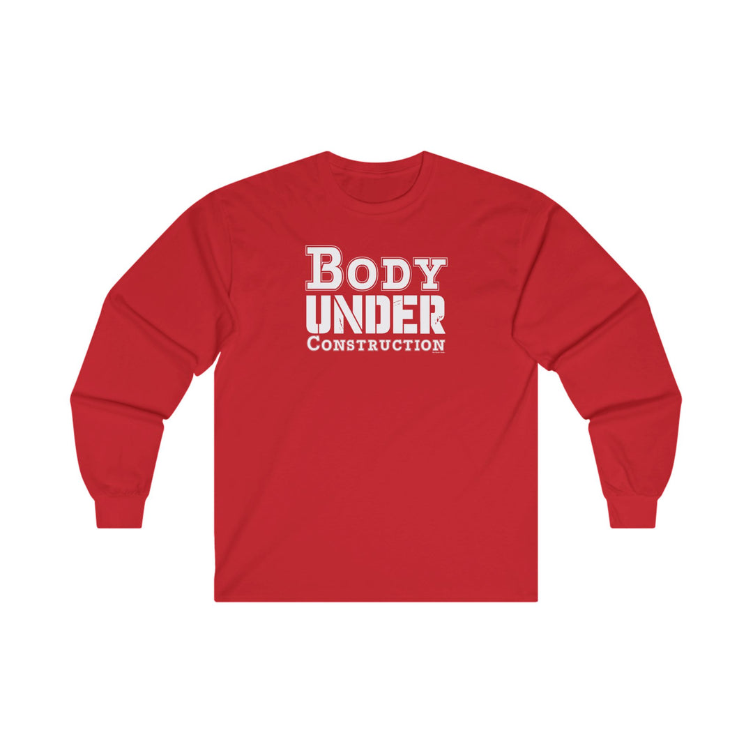 Body Under Construction Long Sleeve Tee