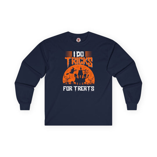 I Do Tricks For Treats Long Sleeve Tee