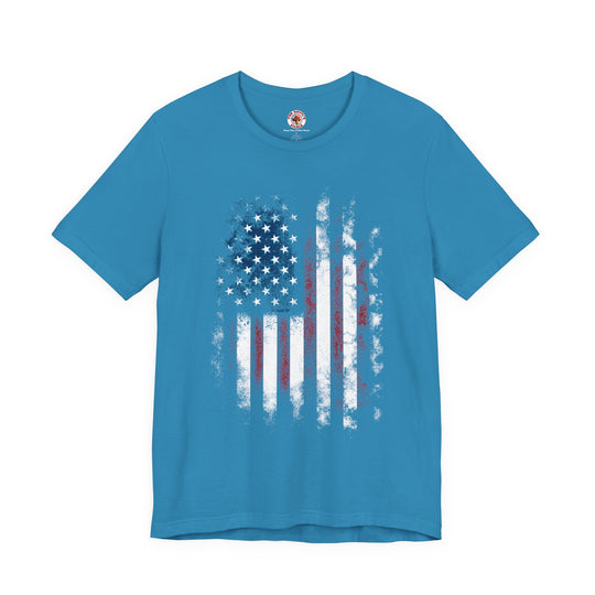 Distressed American Flag T-Shirt