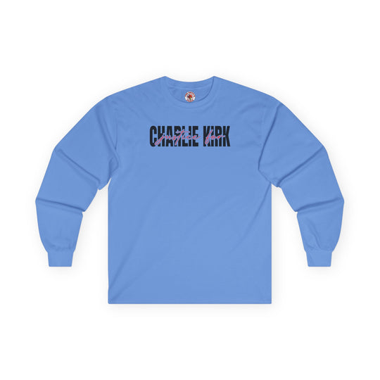 Charlie Kirk Justice Long Sleeve Tee