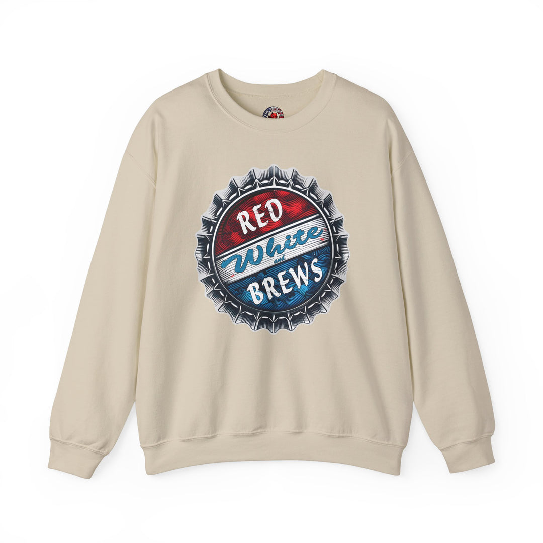 Red, White and Brews Crewneck Sweatshirt