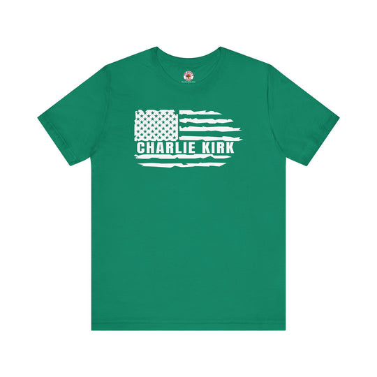 Charlie Kirk Flag T-Shirt