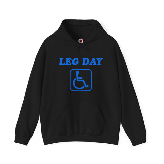 Leg Day Handicap Hooded Sweatshirt