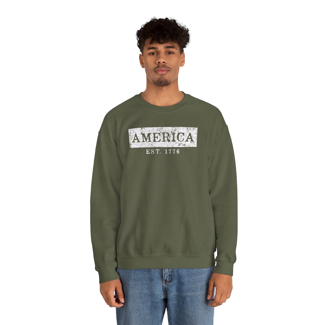 America Est. 1776 Crewneck Sweatshirt