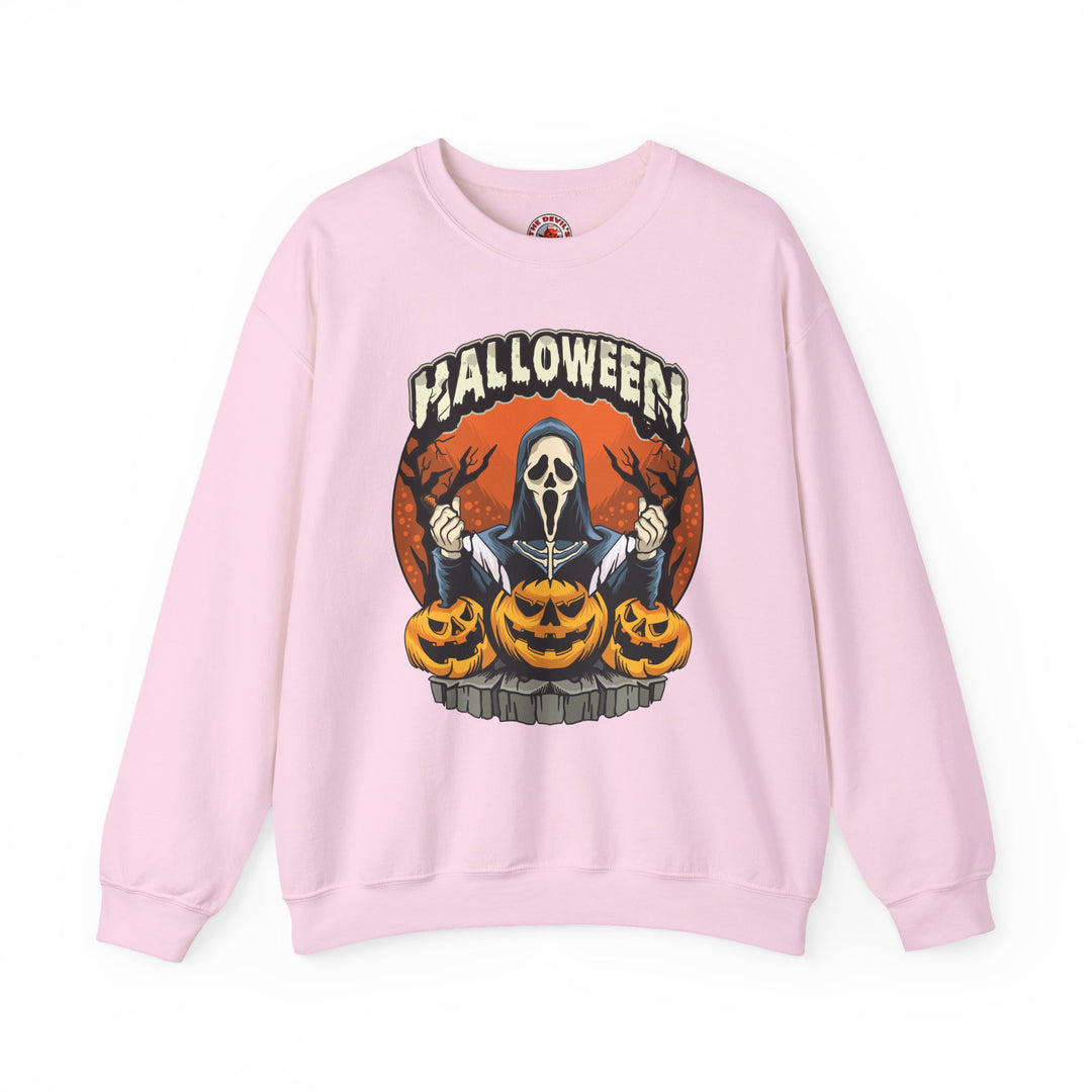 Screamer Killer Ghost Halloween Crewneck Sweatshirt