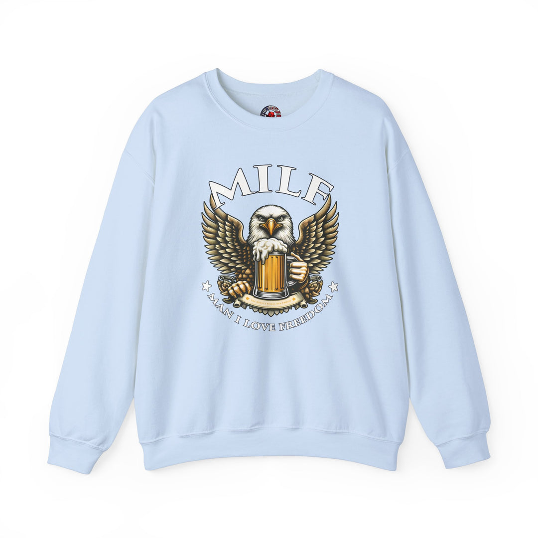 Man I Love Freedom Crewneck Sweatshirt