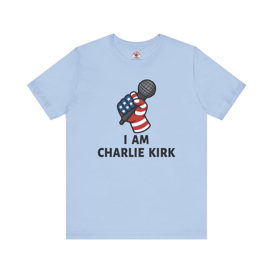 Charlie Kirk Mic T-Shirt