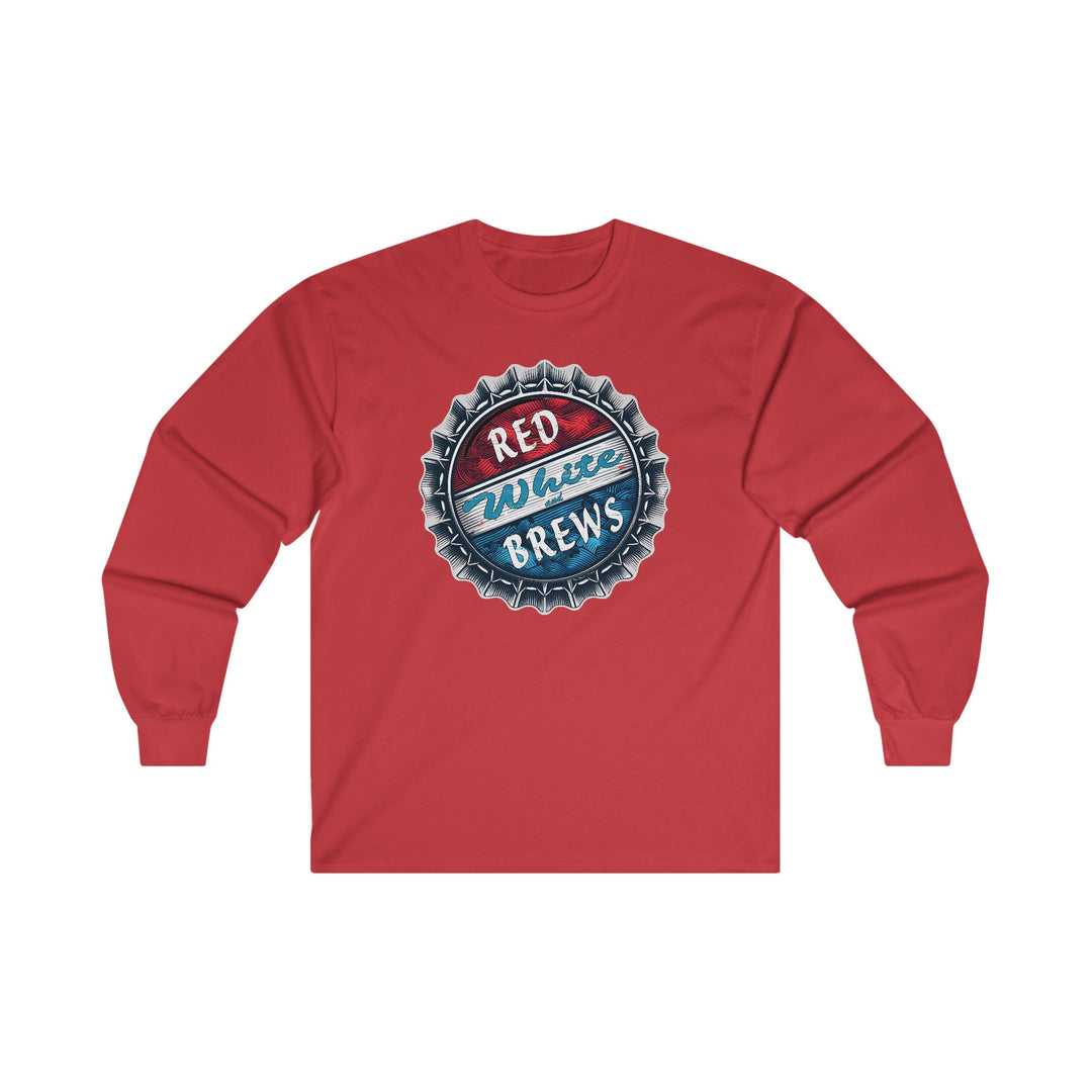 Red, White and Brews Long Sleeve Tee