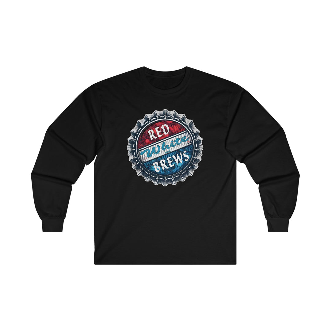 Red, White and Brews Long Sleeve Tee