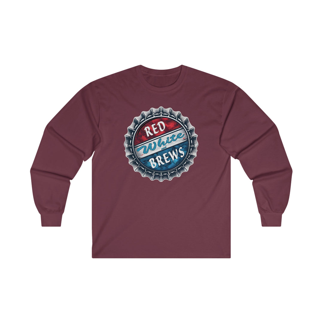 Red, White and Brews Long Sleeve Tee