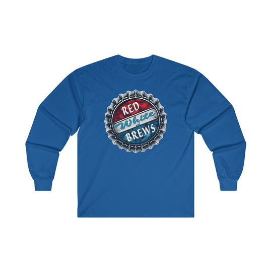 Red, White and Brews Long Sleeve Tee