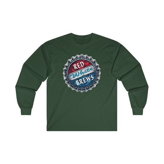 Red, White and Brews Long Sleeve Tee