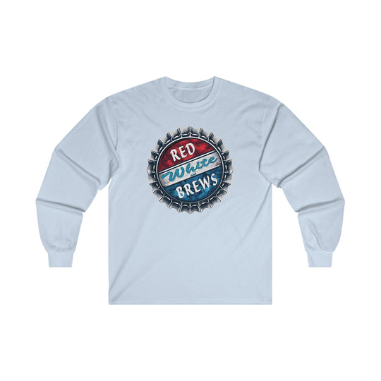 Red, White and Brews Long Sleeve Tee