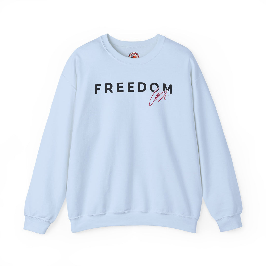 Charlie Kirk Freedom Crewneck Sweatshirt